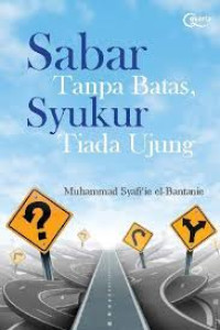 Image of Sabar Tanpa Batas, Syukur Tiada Ujung